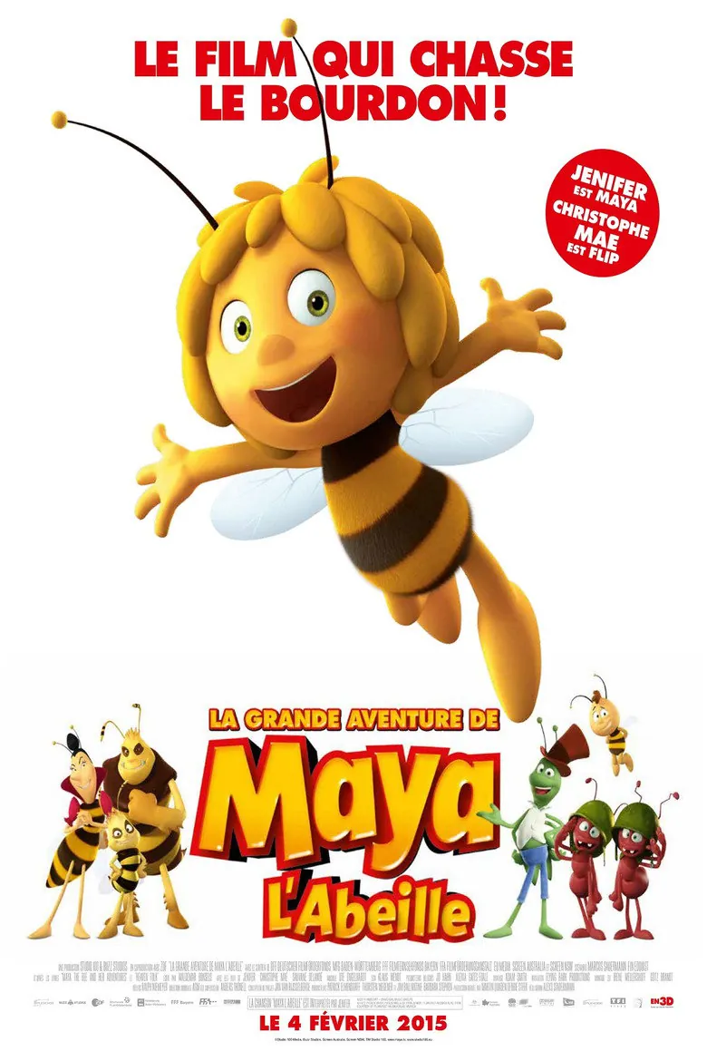 Affiche de La Grande aventure de Maya l'abeille