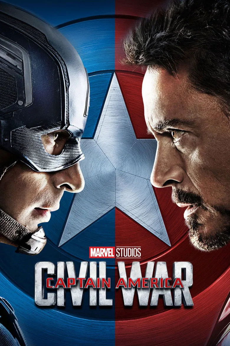 Affiche de Captain America : Civil War