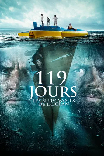 Affiche de 119 jours : Les survivants de l'océan