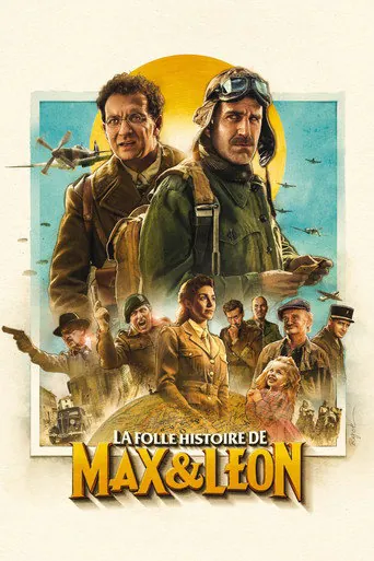 Affiche de La Folle Histoire de Max et Léon