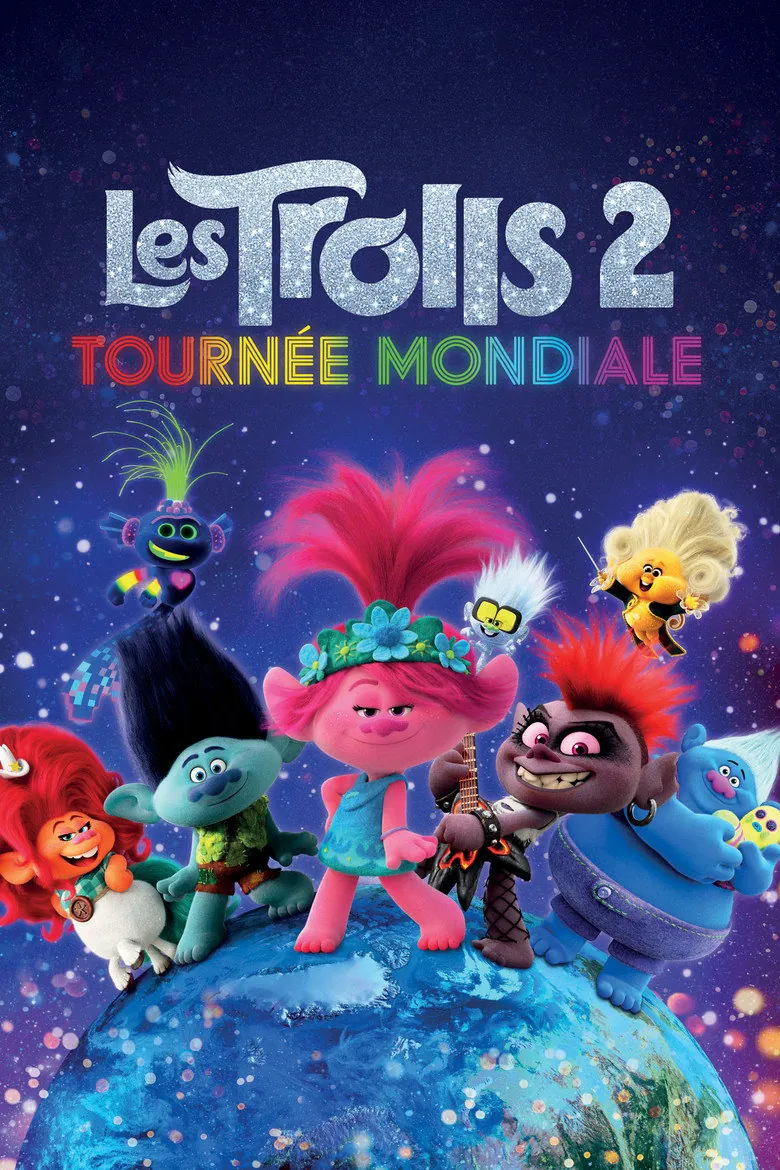 Affiche de Les Trolls 2 : Tournée mondiale