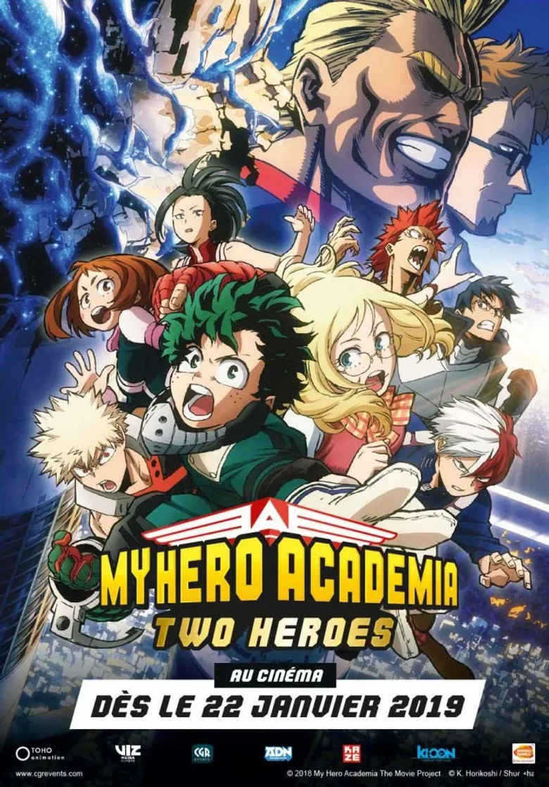 Affiche de My Hero Academia : Two Heroes