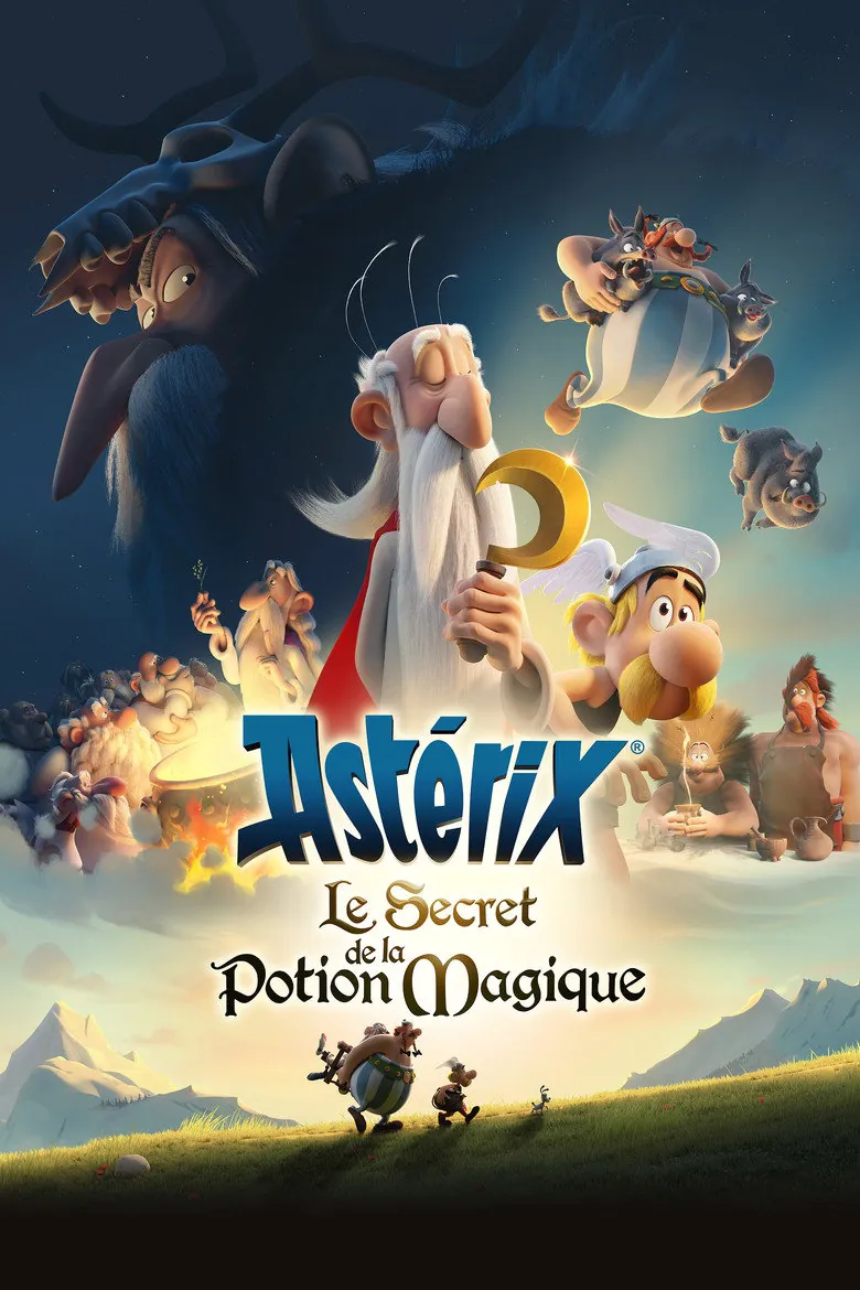 Affiche de Astérix : Le Secret de la potion magique