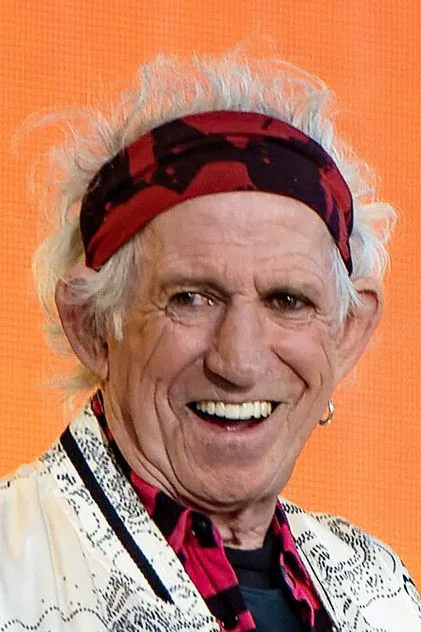 Portrait de Keith Richards